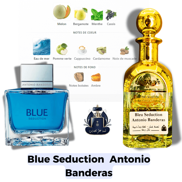 Blue Seduction Antonio Banderas femmes Extrait Europeen X1