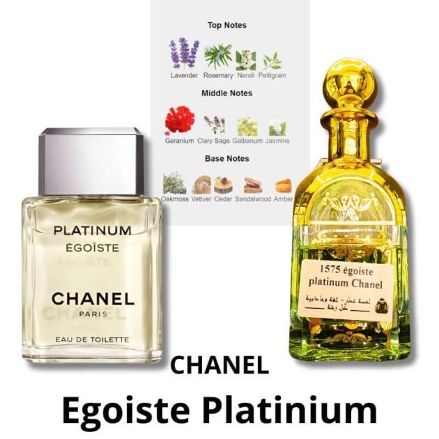 Egoïste Platinum Chanel Extrait Europeen X1