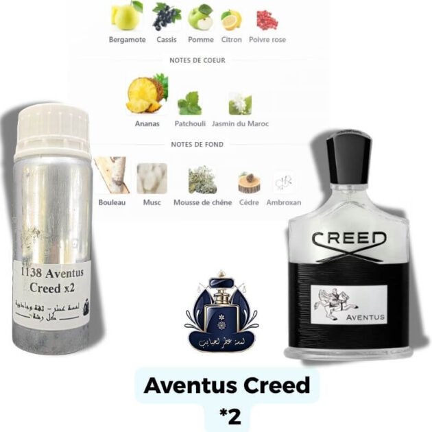 Aventus Creed Extrait Europeen X2