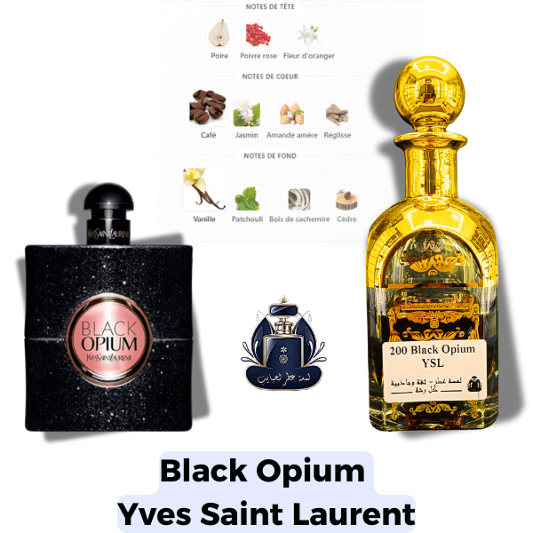 Black Opium Yves Saint Laurent Extrait Europeen X1