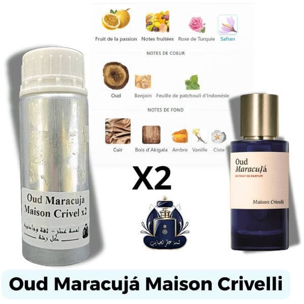 Oud Maracuja Maison Crivelli Extrait Europeen X2